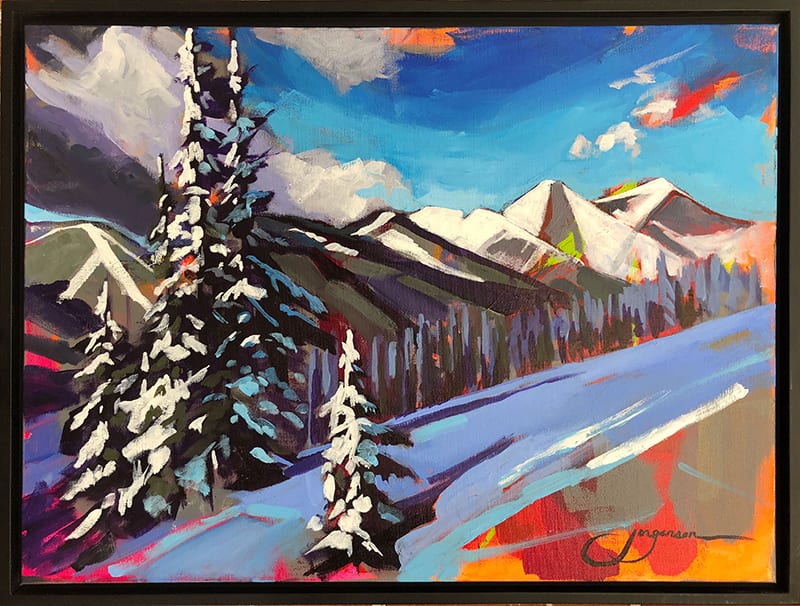 Monarch Pass 18x24 frame