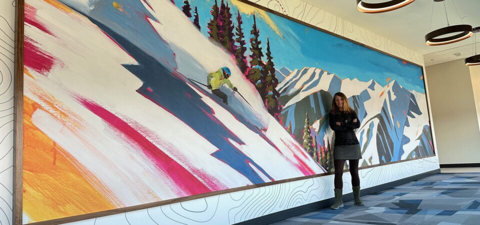 Leslie w Ski. 1920jpg