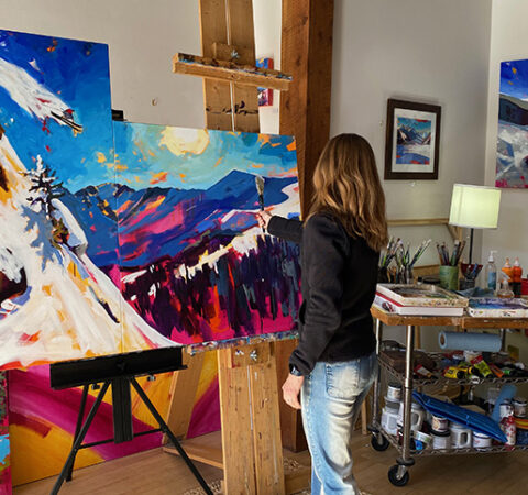 Painting Rocket Man 800