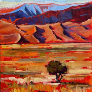 Dunes with tree 14x11 lo