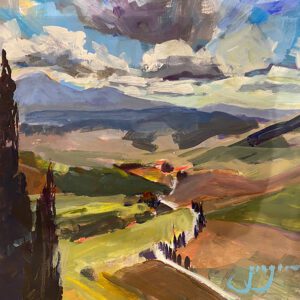 Cloud View- 9x12 web