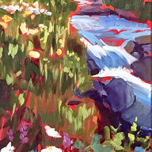 July flowers 12x36 web